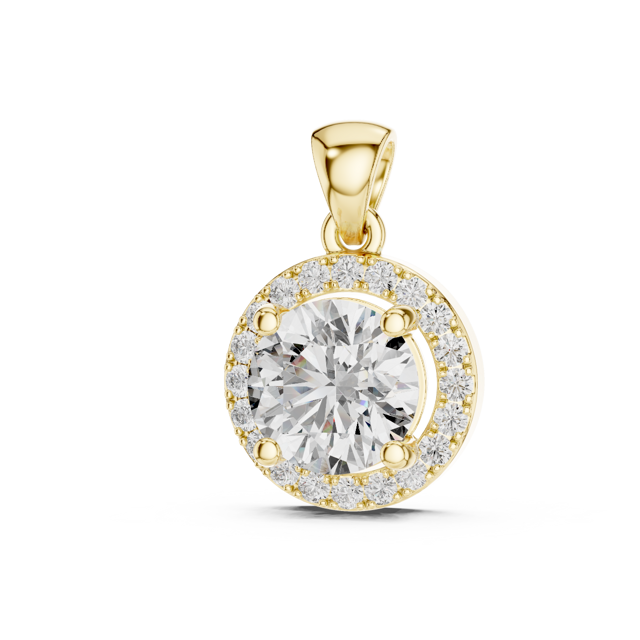 Classic Miami Cuban Link Chain CAD Model perspective render view 2